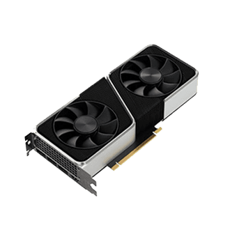 this high end graphics card features two fans and is perfect for a prebuilt gaming computer